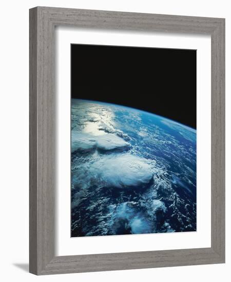 Earth from Space-Stocktrek-Framed Photographic Print