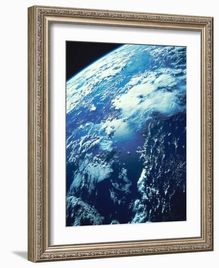 Earth from Space-Stocktrek-Framed Photographic Print