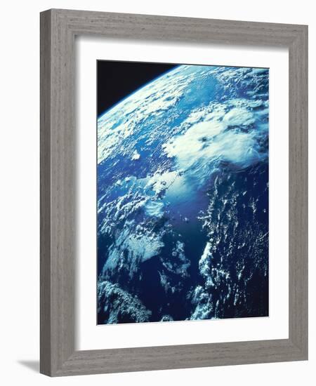Earth from Space-Stocktrek-Framed Photographic Print