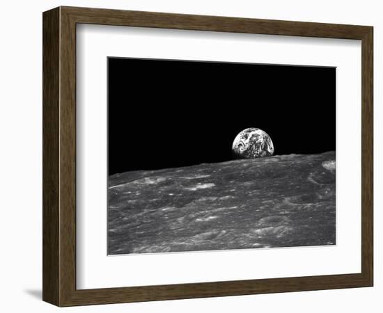 Earth From the Moon-null-Framed Photographic Print