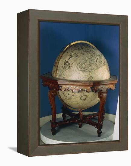 Earth Globe, 1688-Vincenzo Coronelli-Framed Premier Image Canvas