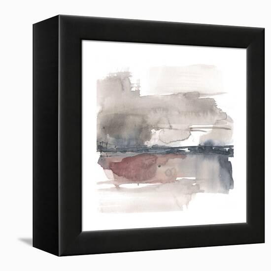 Earth Horizon V-Jennifer Goldberger-Framed Stretched Canvas