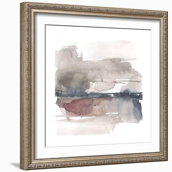 Earth Horizon V-Jennifer Goldberger-Framed Art Print