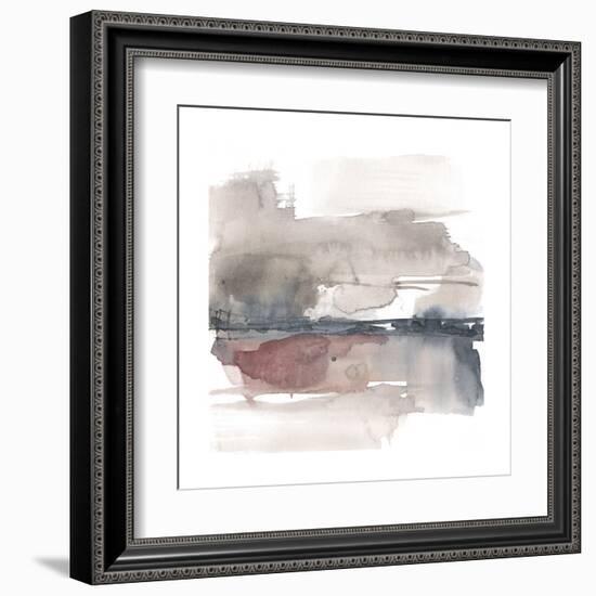 Earth Horizon V-Jennifer Goldberger-Framed Art Print