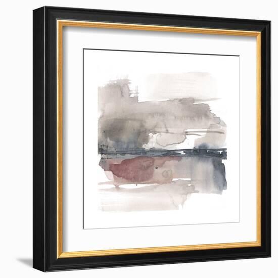 Earth Horizon V-Jennifer Goldberger-Framed Art Print