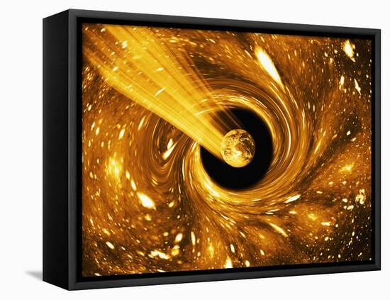 Earth In a Black Hole, Artwork-Mehau Kulyk-Framed Premier Image Canvas