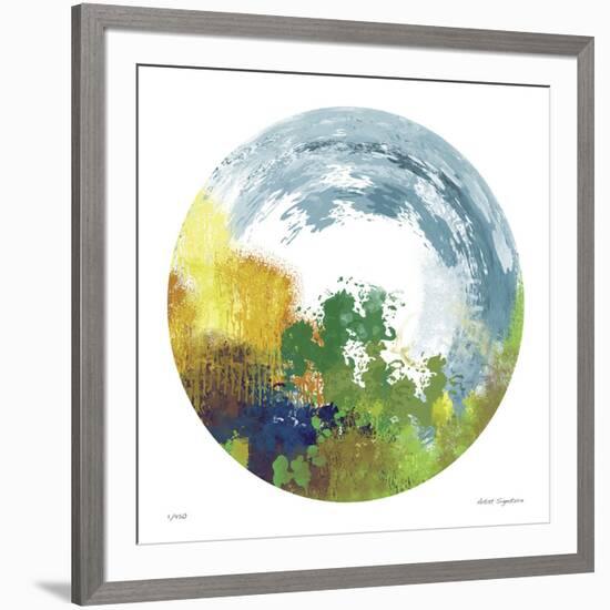 Earth Layers I-Jan Weiss-Framed Giclee Print