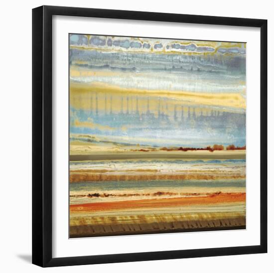 Earth Layers I-Selina Rodriguez-Framed Giclee Print