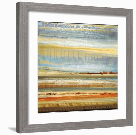 Earth Layers I-Selina Rodriguez-Framed Giclee Print