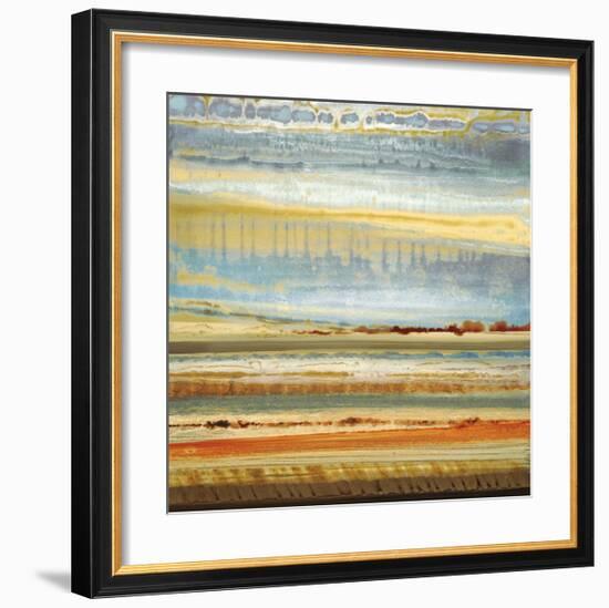 Earth Layers I-Selina Rodriguez-Framed Giclee Print