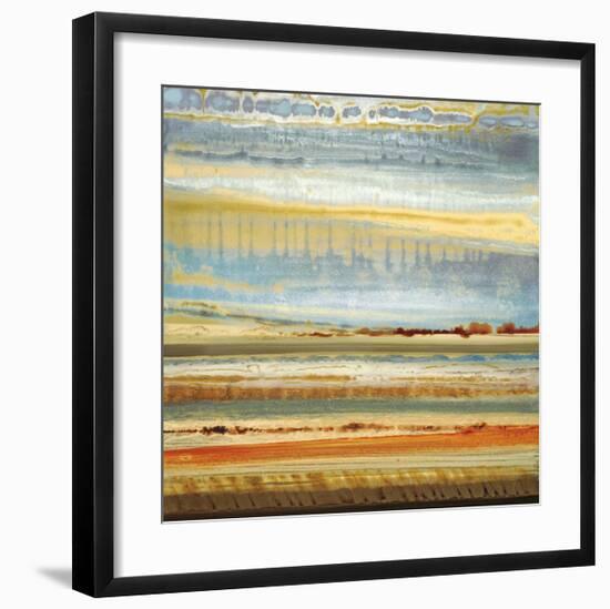 Earth Layers I-Selina Rodriguez-Framed Giclee Print