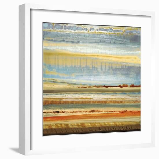 Earth Layers I-Selina Rodriguez-Framed Giclee Print