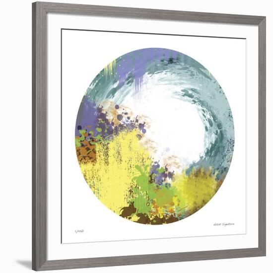 Earth Layers III-Jan Weiss-Framed Giclee Print