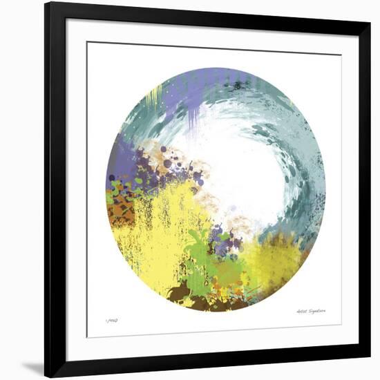 Earth Layers III-Jan Weiss-Framed Giclee Print