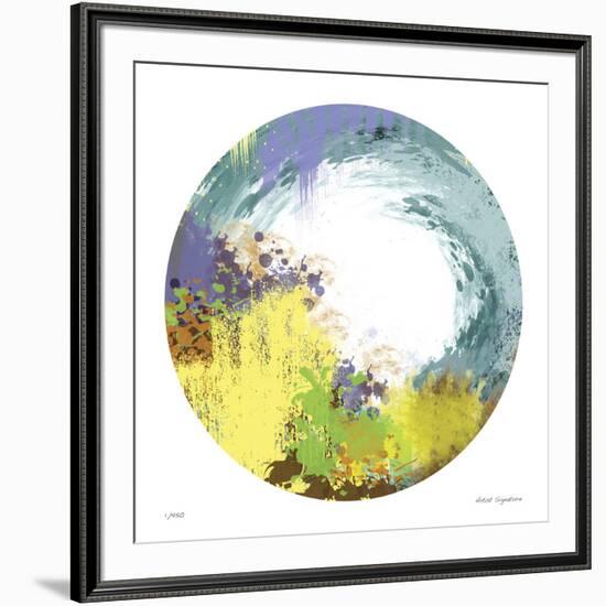 Earth Layers III-Jan Weiss-Framed Giclee Print