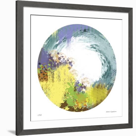 Earth Layers III-Jan Weiss-Framed Giclee Print
