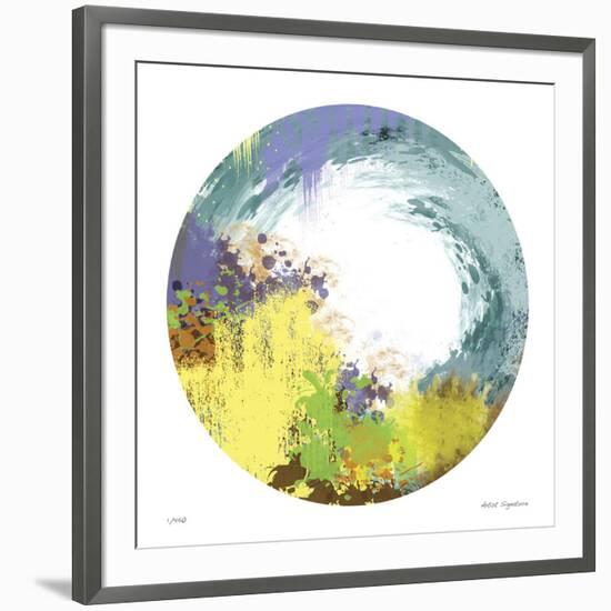 Earth Layers III-Jan Weiss-Framed Giclee Print