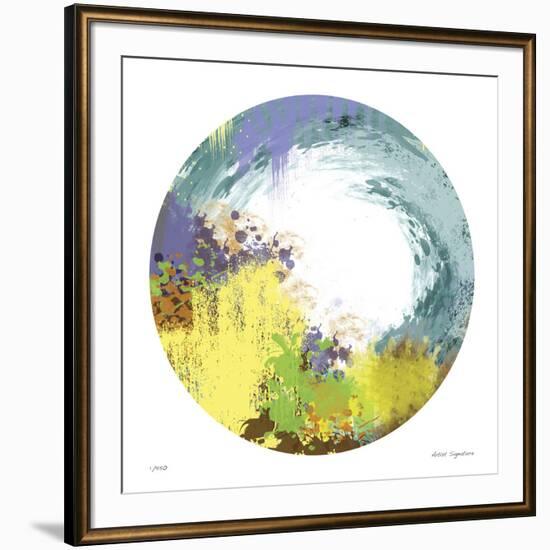 Earth Layers III-Jan Weiss-Framed Giclee Print