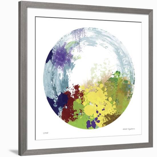 Earth Layers IV-Jan Weiss-Framed Giclee Print