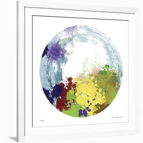 Earth Layers IV-Jan Weiss-Framed Giclee Print