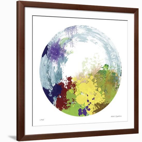 Earth Layers IV-Jan Weiss-Framed Giclee Print