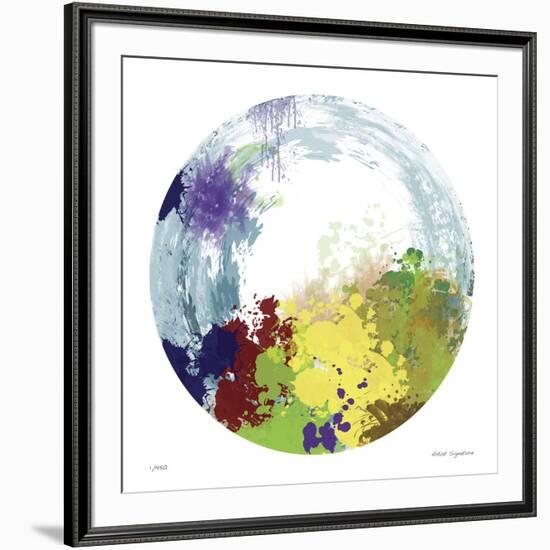 Earth Layers IV-Jan Weiss-Framed Giclee Print