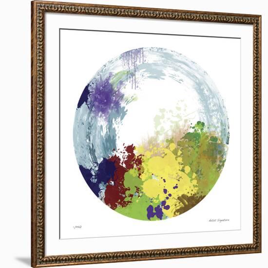 Earth Layers IV-Jan Weiss-Framed Giclee Print