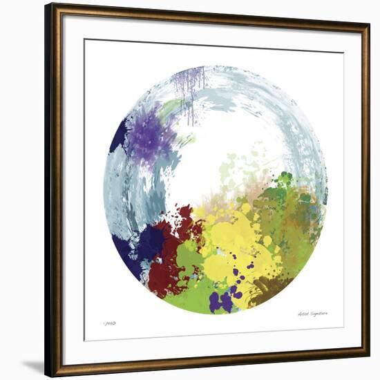 Earth Layers IV-Jan Weiss-Framed Giclee Print