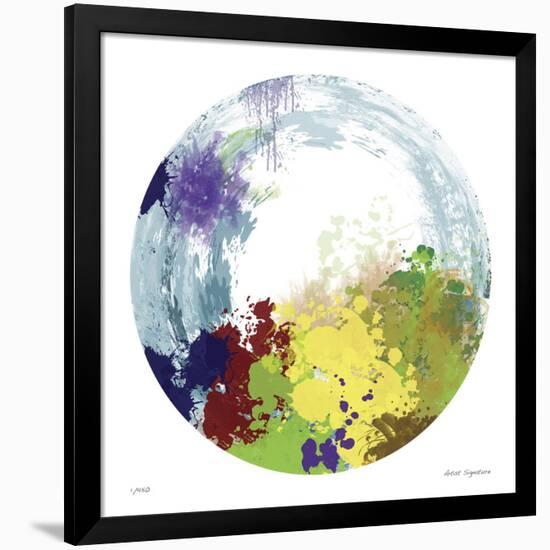 Earth Layers IV-Jan Weiss-Framed Giclee Print