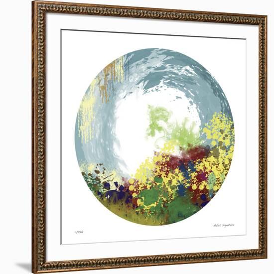 Earth Layers V-Jan Weiss-Framed Giclee Print