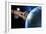 Earth-like Gas Giant Moon-Detlev Van Ravenswaay-Framed Photographic Print