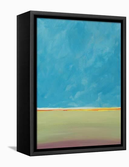 Earth Meets Sky 2-Jan Weiss-Framed Stretched Canvas