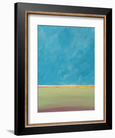 Earth Meets Sky 2-Jan Weiss-Framed Art Print