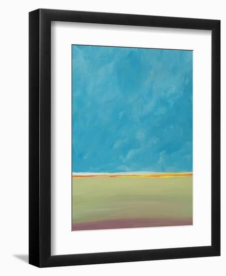 Earth Meets Sky 2-Jan Weiss-Framed Art Print