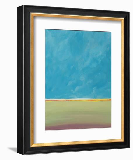 Earth Meets Sky 2-Jan Weiss-Framed Art Print