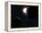 Earth, Moon and the Sun-Stocktrek Images-Framed Premier Image Canvas