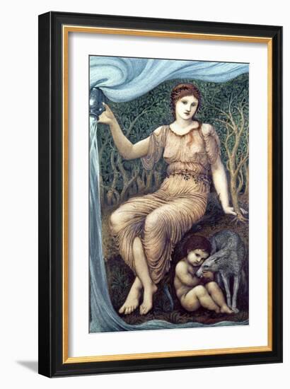 Earth Mother, 1882-Sir Lawrence Alma-Tadema-Framed Giclee Print