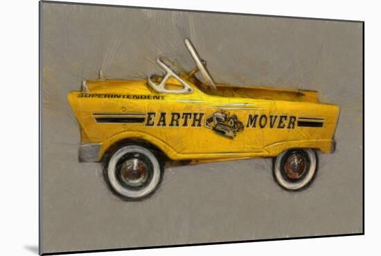 Earth Mover Pedal Car-Michelle Calkins-Mounted Art Print