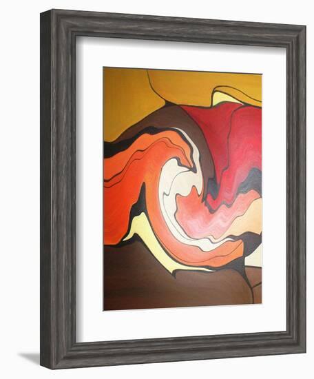 Earth Ripples I-Ruth Palmer-Framed Art Print