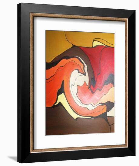 Earth Ripples I-Ruth Palmer-Framed Art Print