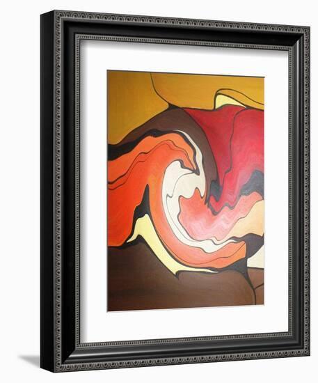 Earth Ripples I-Ruth Palmer-Framed Art Print