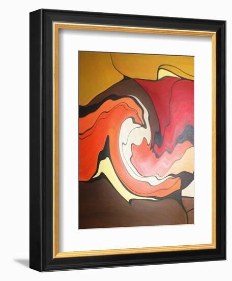 Earth Ripples I-Ruth Palmer-Framed Art Print