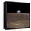 Earth Rising Above the Moon's Horizon-Stocktrek Images-Framed Premier Image Canvas
