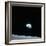 Earth Rising over Curvature of the Moon as Seen from Apollo 8-null-Framed Photographic Print