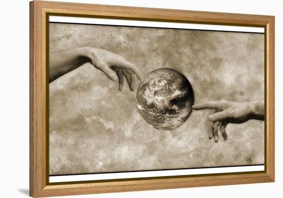 Earth's Creation-Detlev Van Ravenswaay-Framed Premier Image Canvas