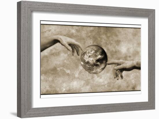 Earth's Creation-Detlev Van Ravenswaay-Framed Photographic Print