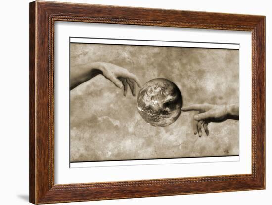 Earth's Creation-Detlev Van Ravenswaay-Framed Photographic Print