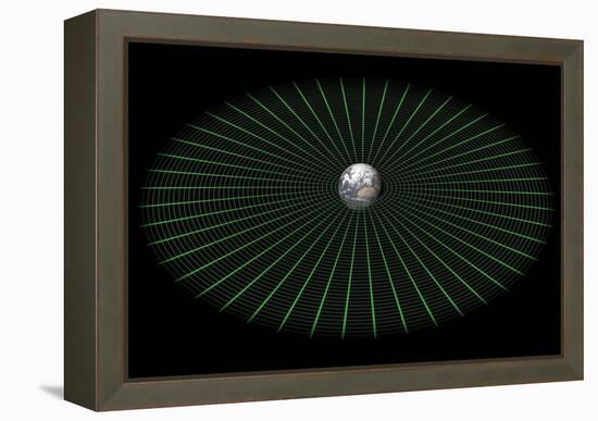 Earth's Gravity Well, Artwork-Mikkel Juul-Framed Premier Image Canvas