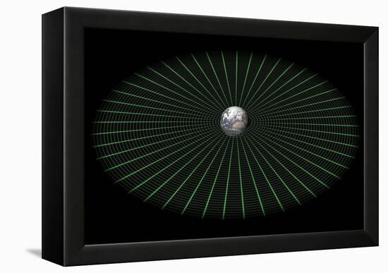 Earth's Gravity Well, Artwork-Mikkel Juul-Framed Premier Image Canvas