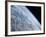 Earth's Horizon Against the Blackness of Space-Stocktrek Images-Framed Photographic Print